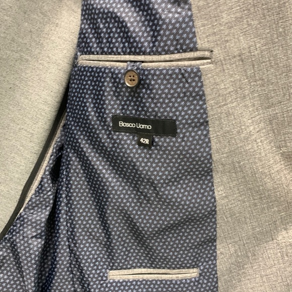 Bosco Uomo Men’s Blazer in Light Gray 42R - Picture 6 of 9